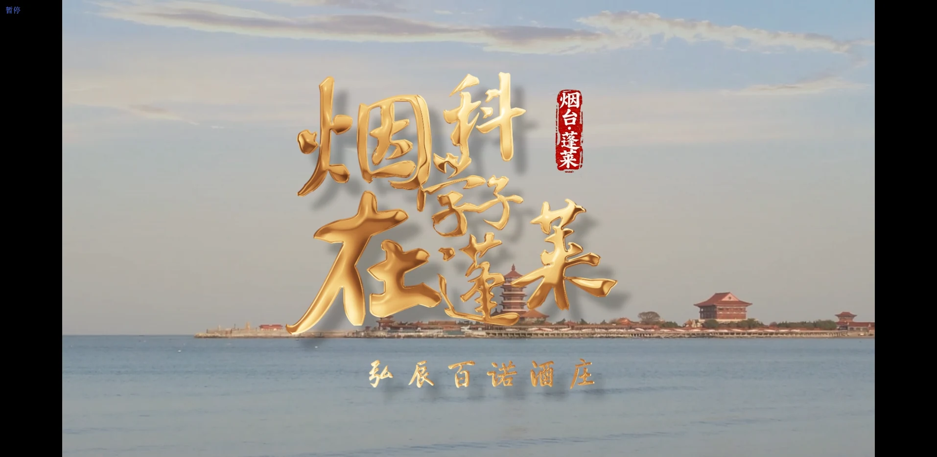 蓬莱电视台《烟科学生在蓬莱》系列节目封面